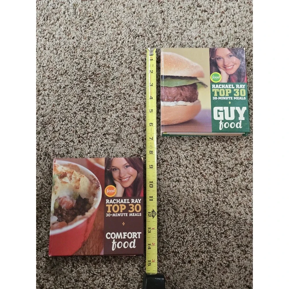 Rachael Ray Top 30 Minute Meals‎ Cookbook Comfort Food Guy Food Set